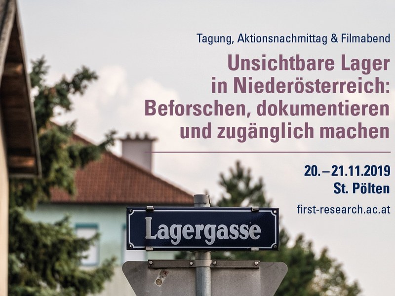 Wissenschaftliche Tagung: Unsichtbare Lager in Niederösterreich
