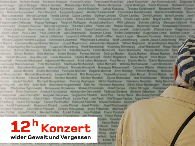 12h-Konzert wider Gewalt und Vergessen 2020 - Rückblick
